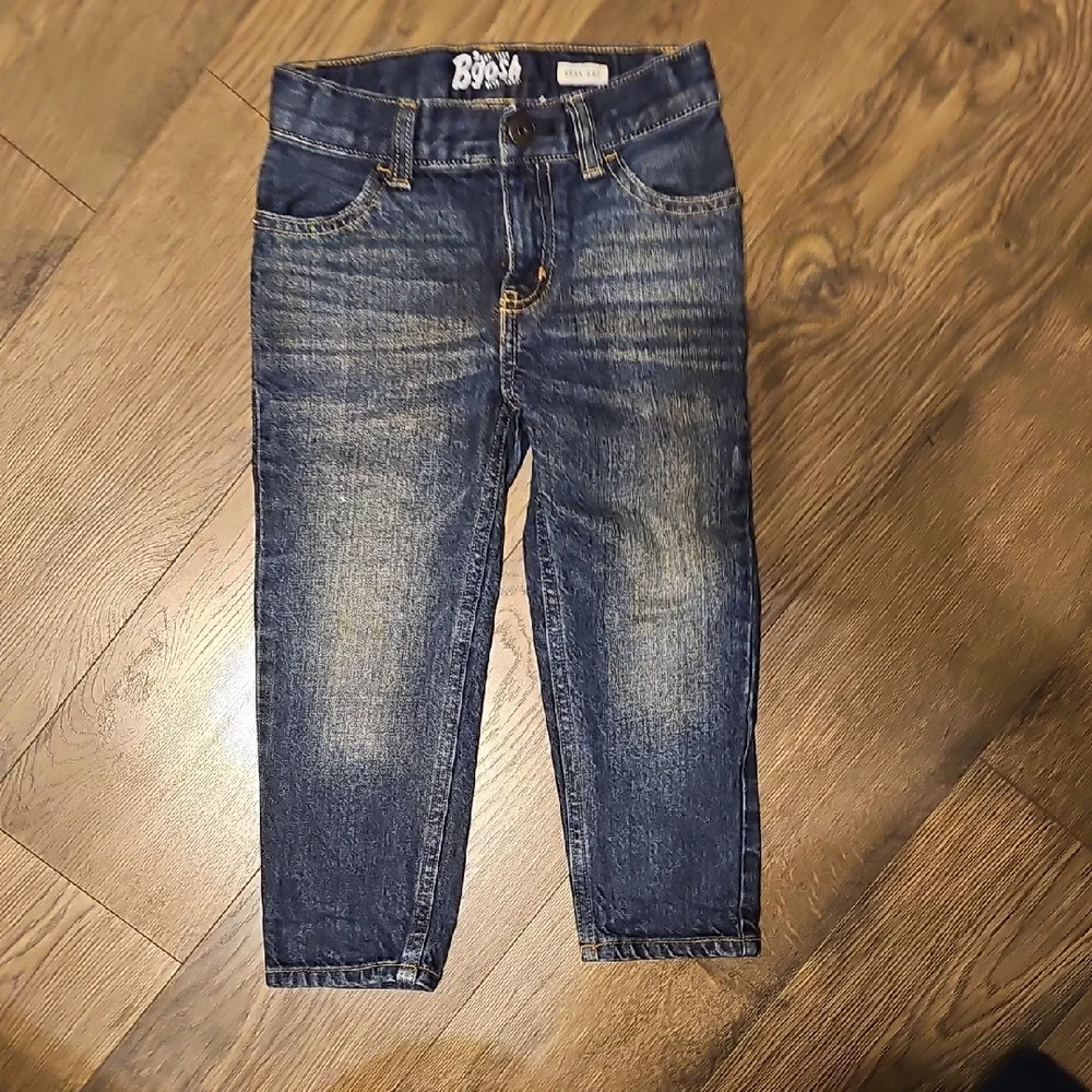 OshKosh B'gosh Jeans Straight Adjustable Waist Size 3t Boy Girl Toddler Pants
